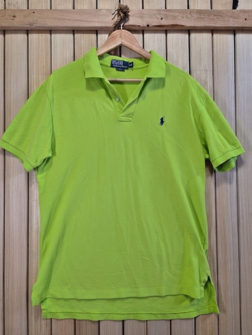 Polo by Ralph Lauren Neon Lime Short-Sleeve Polo